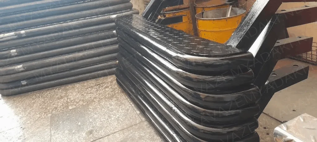 بچه سپر کامیون بنز ده تن | تولیدی جلو سپری تریلی